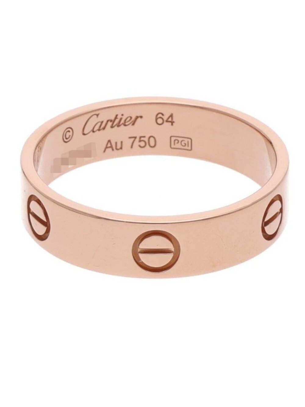 Cartier Love Ring 18k Pink Gold